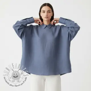 Lino prelavato 170 g jeans