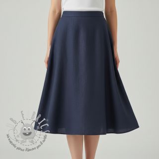 Lino prelavato 170 g navy