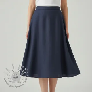 Lino prelavato 170 g navy