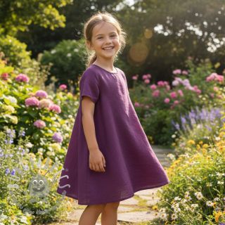 Lino prelavato 170 g mulberry