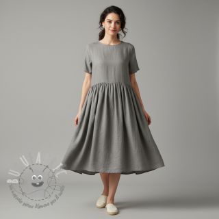 Lino prelavato 170 g grey