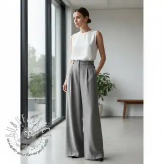 Lino prelavato 170 g grey