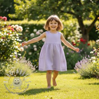 Lino prelavato light violet