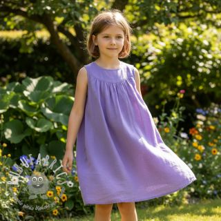 Lino prelavato purple