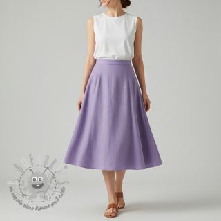 Lino prelavato purple