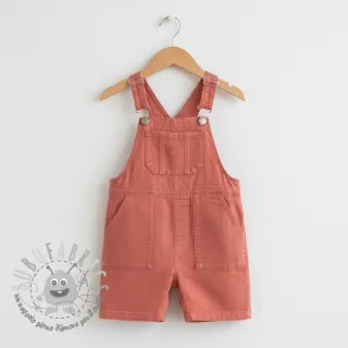 Lino prelavato peach