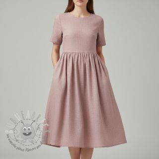 Lino prelavato light lilac