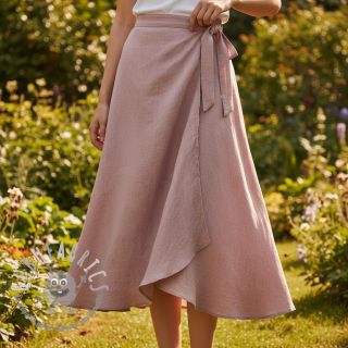 Lino prelavato light lilac