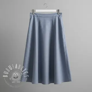 Lino prelavato blue shadow