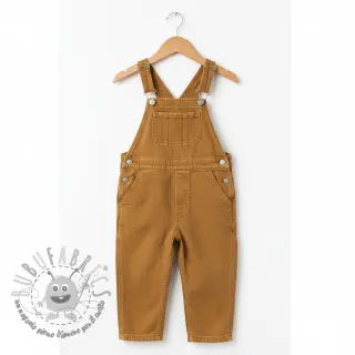Lino prelavato mustard