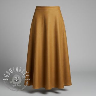 Lino prelavato mustard