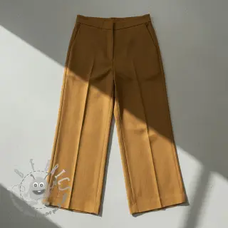Lino prelavato mustard