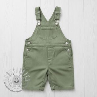 Lino prelavato old green