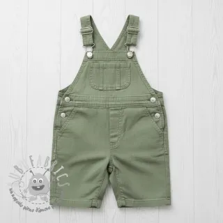 Lino prelavato old green