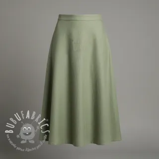 Lino prelavato old green