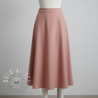 Lino prelavato old rose