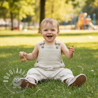 Lino prelavato light sand