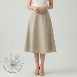 Lino prelavato light sand