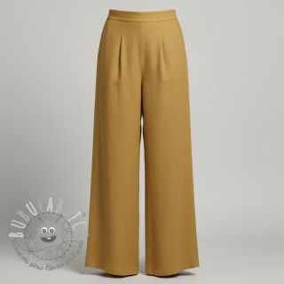 Lino prelavato ochre