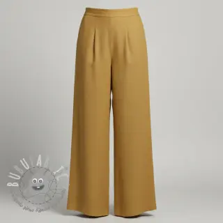 Lino prelavato ochre