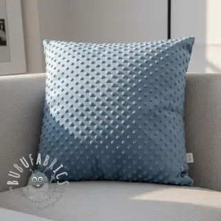 Minky steel blue