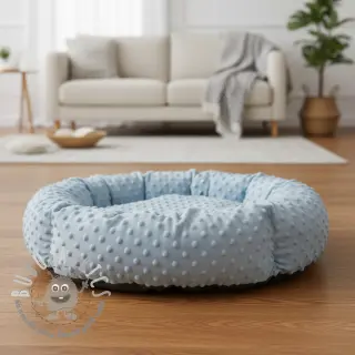 Minky baby blue