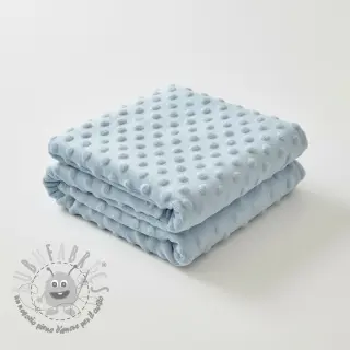 Minky light blue