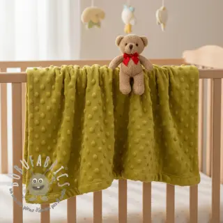 Minky light green