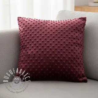 Minky bordeaux