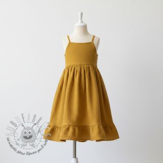 Mussola/Doppia garza dark ochre