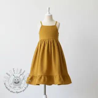 Mussola/Doppia garza dark ochre