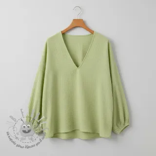 Mussola/Doppia garza soft green