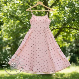 Mussola/Doppia garza Fruits cherry soft rose