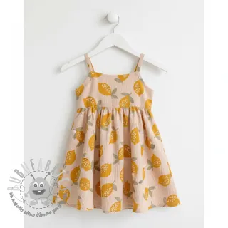 Mussola/Doppia garza Lemons sand
