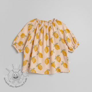 Mussola/Doppia garza Lemons sand