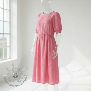 Mussola/Doppia garza Vintage pink