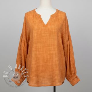 Mussola/Doppia garza Vintage orange