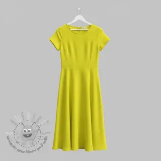 Mussola/Doppia garza Vintage neon yellow