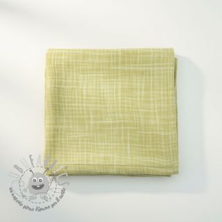 Mussola/Doppia garza Vintage lime