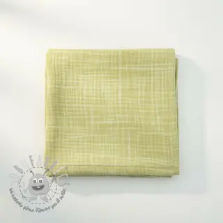 Mussola/Doppia garza Vintage lime