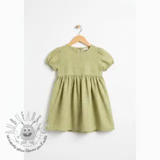Mussola/Doppia garza Vintage lime