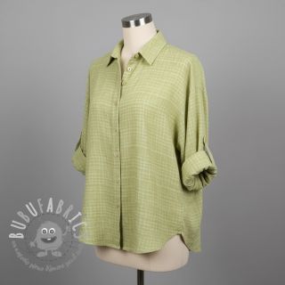 Mussola/Doppia garza Vintage lime