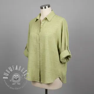 Mussola/Doppia garza Vintage lime
