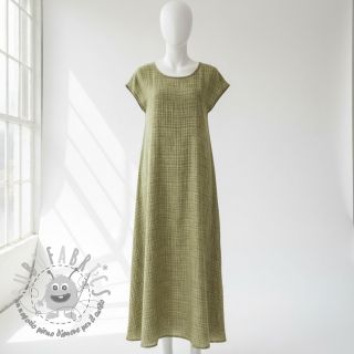 Mussola/Doppia garza Vintage khaki