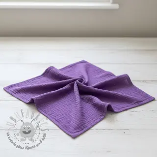 Mussola/Doppia garza violet
