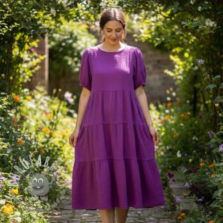 Mussola/Doppia garza cyclaam