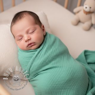 Mussola/Doppia garza peppermint