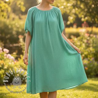 Mussola/Doppia garza peppermint