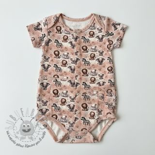 Mussola/Doppia garza Safari buddys design C digital print