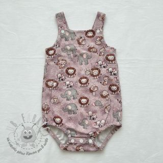 Mussola/Doppia garza Safari buddys design A digital print